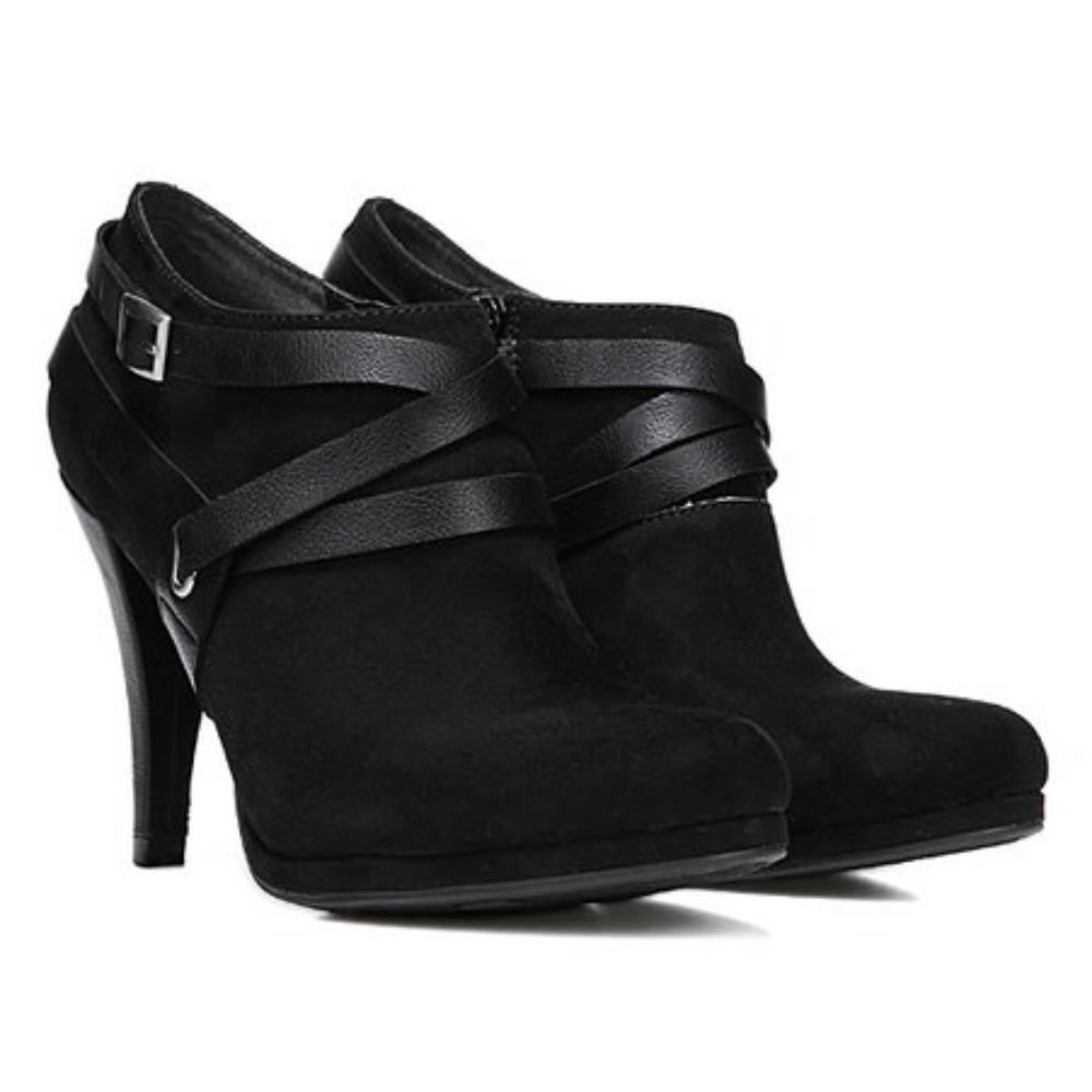 Fergie Fergalicous Crissy Booties Black 6.5